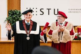 STU udelila titul Dr. h. c. profesorovi Danovi Shechtmanovi, nositeľovi Nobelovej ceny