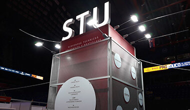 STU can be found at education fairs